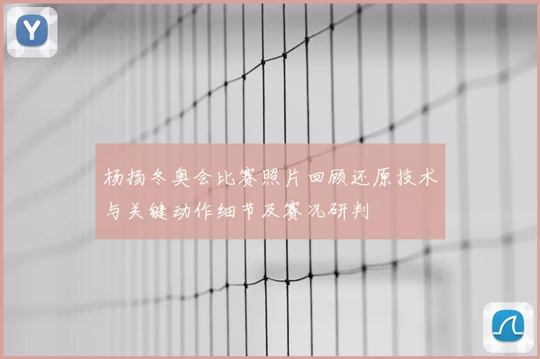 杨扬冬奥会比赛照片回顾还原技术与关键动作细节及赛况研判